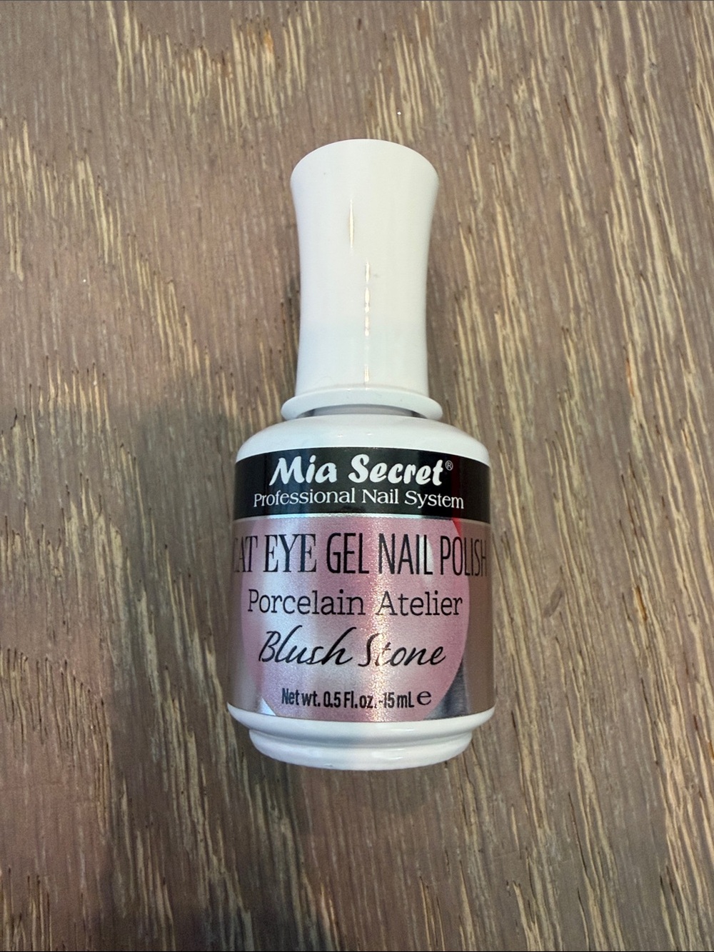 Mia Secret Porcelain Atelier Blush Stone Gel Nail Polish - Soft Pink *never used